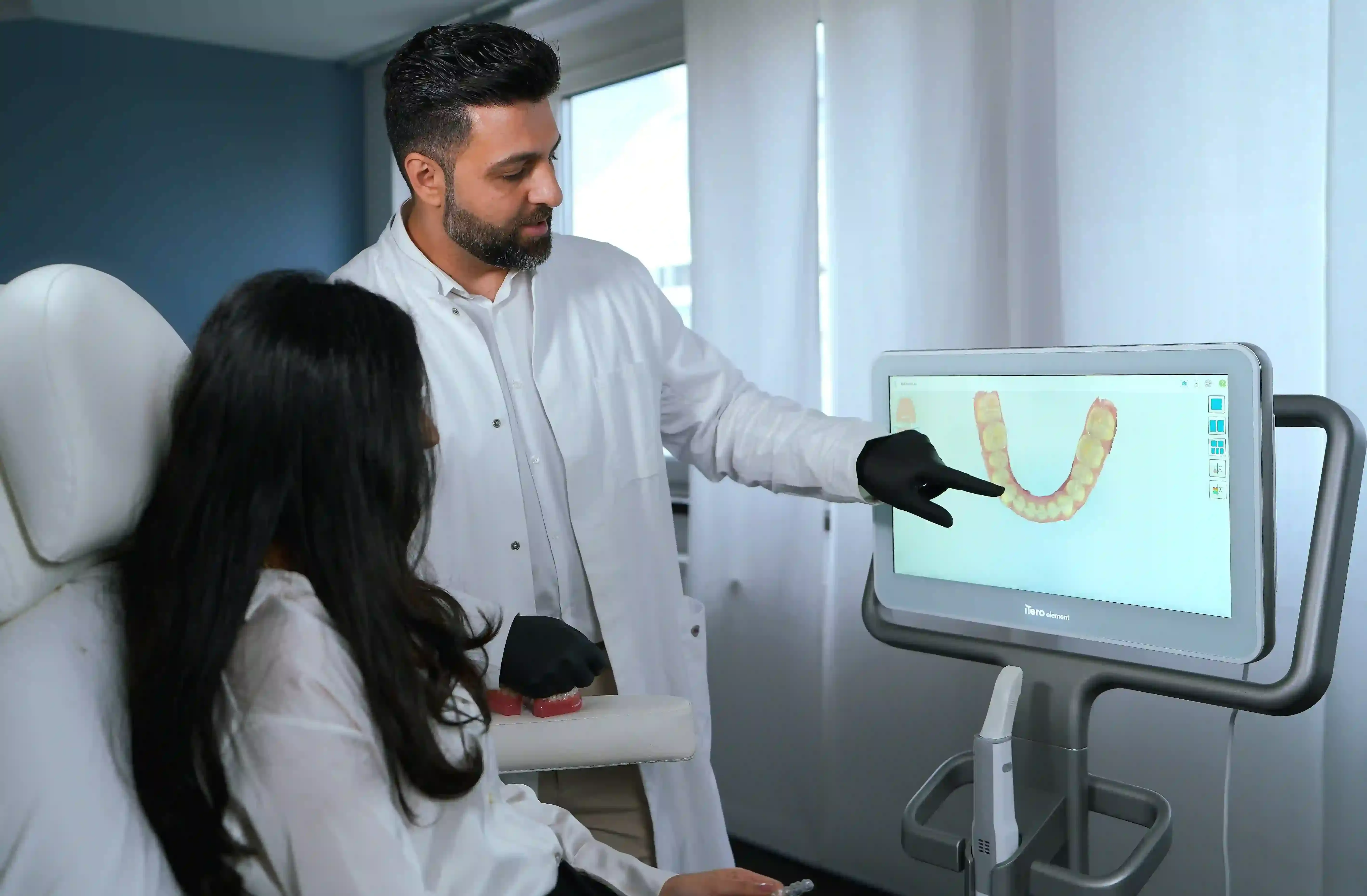 Dr. Hakim in a consultation